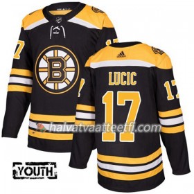 Lasten NHL Boston Bruins Pelipaita Milan Lucic 17 Adidas 2017-2018 Musta Authentic